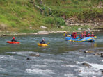 Family kayaking & rafting holiday in Nepal