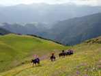 Georgia horse trekking holiday
