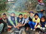 Gap year volunteer teaching in Nepal