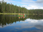 Family summer holiday in Finland