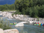 Kayaking holidays in the French Alps