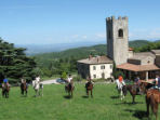 Tuscany horse riding holiday in Italy