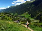 Self guided walking holiday in Switzerland