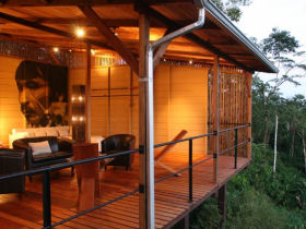 Ecuador rainforest ecolodge