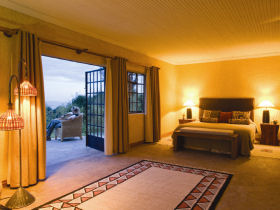 Luxury lodge in Rwanda