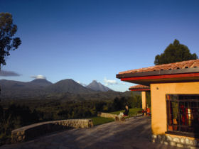 Luxury lodge in Rwanda