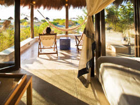 Yucatan ecolodge accommodation, Mexico