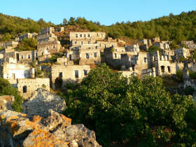 Kayakoy holiday accommodation, Turkey