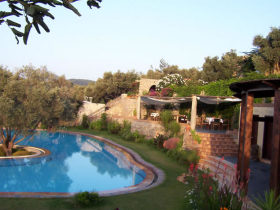 Organic hotel in Bodrum, Turkey