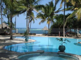 Watamu beach resort in Kenya
