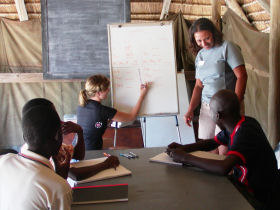 Volunteer with children & animals in South Africa