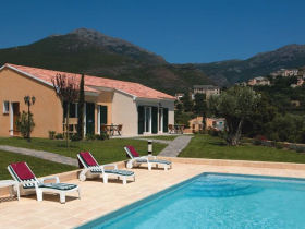 Corsica family villa holiday, L Aghja cottages, France