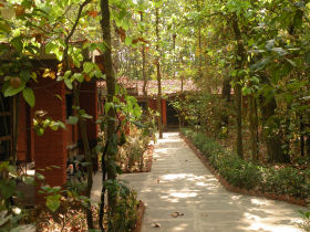 Kanha Tiger Reserve lodge, India