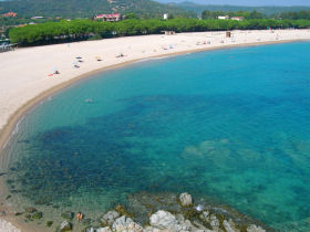 Sardinia beach hotel in Bari Sardo, Italy