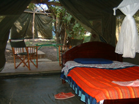 Maasai Mara safari camp in Kenya