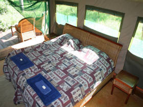 Wilderness safari camp in Malawi