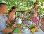 Dining at Fond Doux