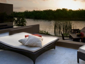 Cancun luxury beach resort in Mexico, Banyan Tree Mayakoba