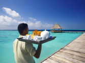 Dining at Island Hideaway