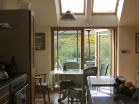 breakfast tbl +  long tall kitchen
