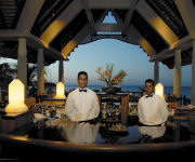 Bar by the ocean