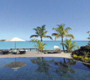 Views of the sea from the pool