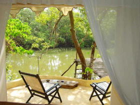 Goa luxury camping accommodation, Sea Breeze