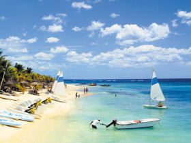 Family beach resort in Mauritius