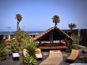 Yurt holiday accommodation in Lanzarote, Canary Islands