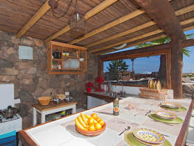 Yurt holiday accommodation in Lanzarote, Canary Islands