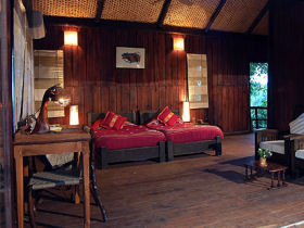 Bandhavgarh tree house accommodation in India