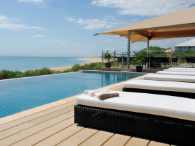 Luxury beach accommodation nr Broome, Western Australia
