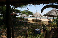 Beach, Kenya beach resort on Manda Island
