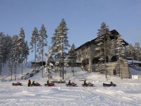 Wilderness accommodation in Finland