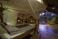 Bedroom, Lake Malawi lodge accommodation