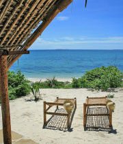 Beach front, Mozambique beach accommodation
