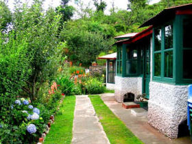 Uttarakhand accommodation in the Himalayan foothills, India