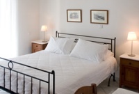 Bedroom, villa accommodation on Corfu