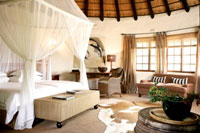 Bedroom, Safari lodge near Kruger National Park
