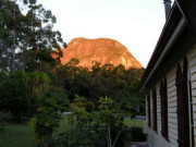 mountain view, Self-catering Sunshine Coast ecolodge, Queensland