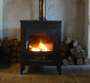 Self catering stone cottage in the Loire Valley_stove