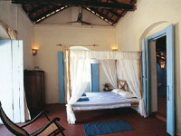 Goa beach house accommodation, Sea Breeze_bedroom
