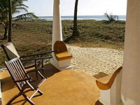Goa beach house accommodation, Sea Breeze_veranda