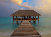 Maldives luxury resort