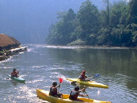 Single parent holiday in Thailand