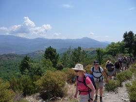 Corsica walking holiday in France