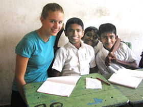 Teach children in Sri Lanka