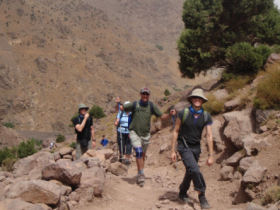 High Atlas charity trek, Morocco