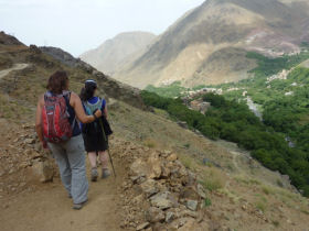 High Atlas charity trek, Morocco