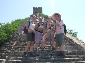 Great Wall of China charity trek